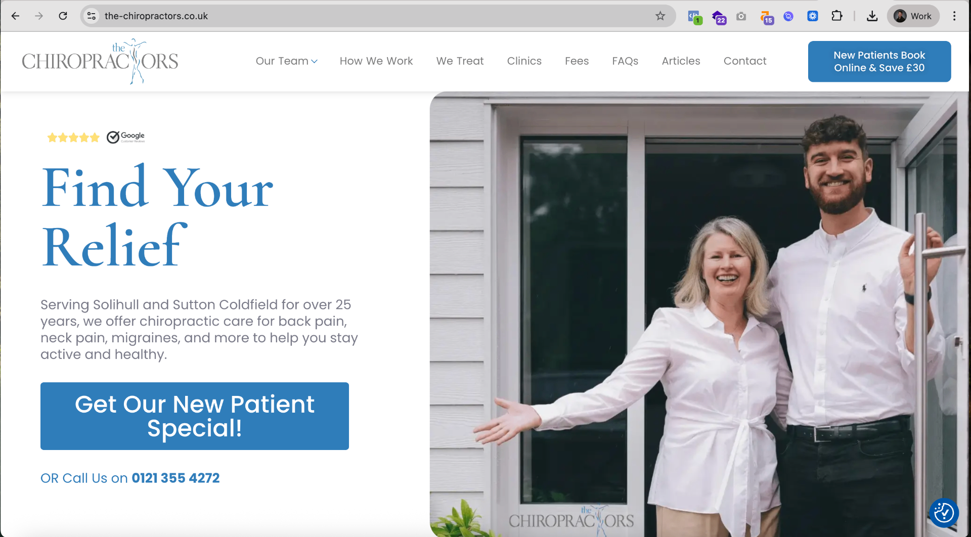 The Chiropractors case study